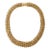 Solid 18 Kt. Gold Mesh Link Choker Continental For Sale