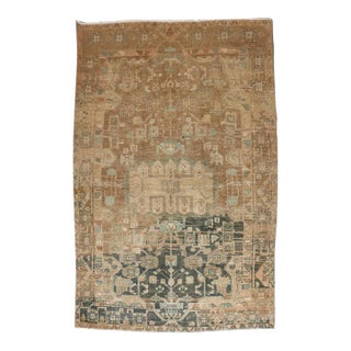 Vintage Persian Hamedan Rug - 5'1" x 7'4" For Sale