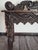 Victorian Oak Bench with Carvings, 1980s For Sale - Image 4 of 14