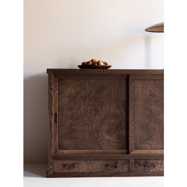 Japanese Antique Tansu Cabinet/ Wabi-Sabi / Taishō–Shōwa Period 1910-40s For Sale - Image 12 of 18