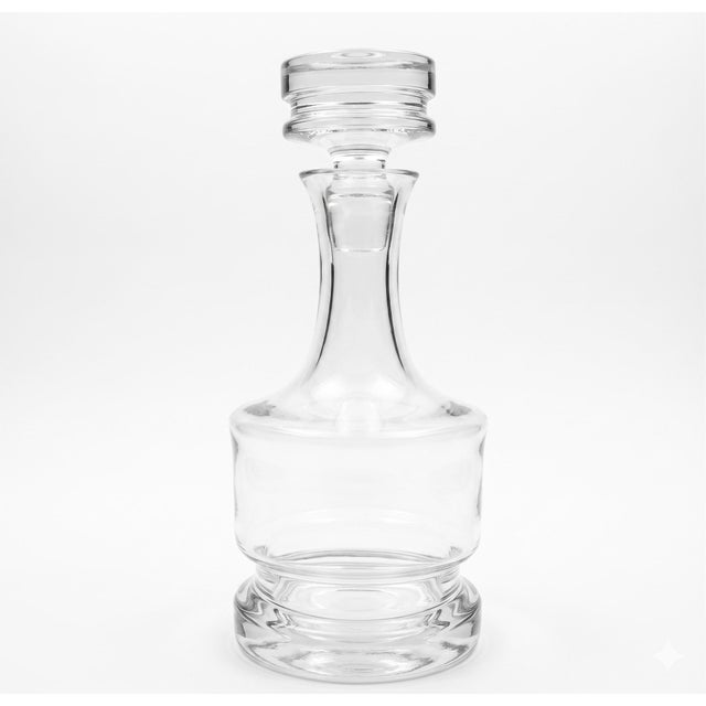This striking "Margit" decanter is a quintessential example of mid-century Danish glasswork by Svend Jensen. While no...