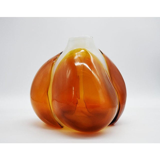 Vintage Sculpture Vase by Claire Falkenstein for Salviati Murano, 1970 For Sale - Image 11 of 11