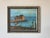 Vintage “Polo” Coastal Impressionist Oil on Masonite Board – Framed For Sale - Image 11 of 12