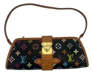 Louis Vuitton X Takashi Murakami Black Shirley Shoulder Bag