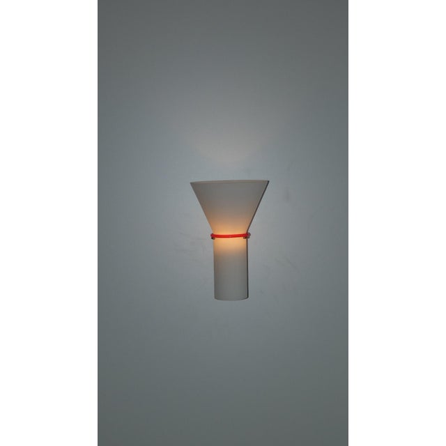 1970s Murano Glass Wall Lamp from Leucos, Italy, 1970s For Sale - Image 5 of 14