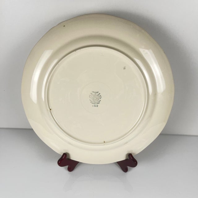 Villeroy & Boch round platter, Strasbourg floral pattern, 1940/50 Dimensions: Diameter: 31.5 cm Height: 3 cm Antique item,...