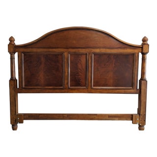Drexel Heritage Wooden Headboard for King Bed For Sale