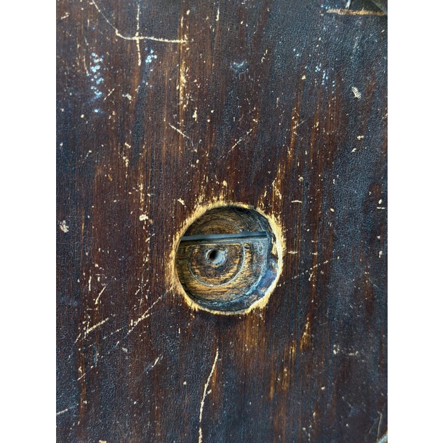 Antique Folk Art Crokinole Game Board, Circa Early 20th Century For Sale - Image 11 of 17