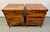 Brown Late 20th Century Pair of Rustic Wood and Metal Storage Trunks W/ Lift-Top Lids For Sale - Image 8 of 15