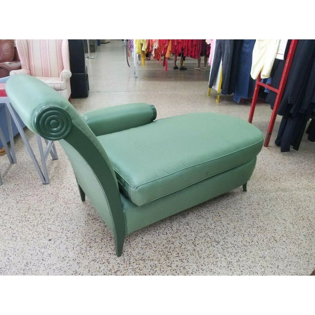 Green Casa Bique Chaise Lounge For Sale - Image 8 of 9