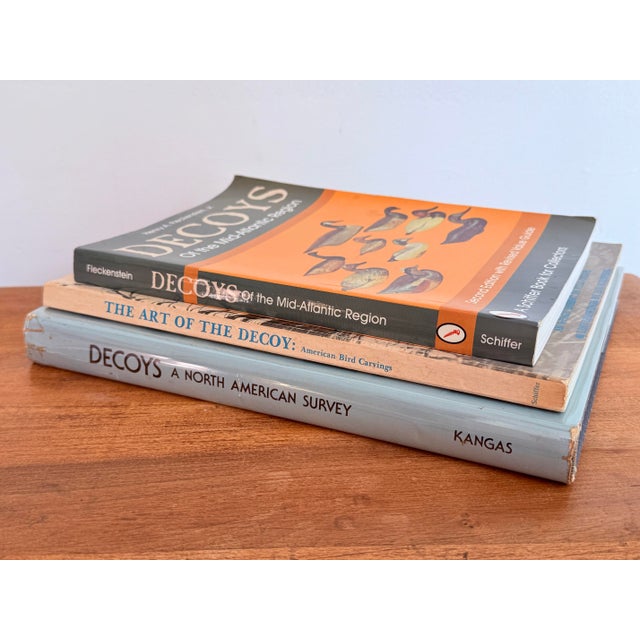 American Vintage Decoy Books, Set of Three For Sale - Image 3 of 12