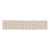 Sample - Schumacher Dotted Embroidered Tape Trim in Natural For Sale
