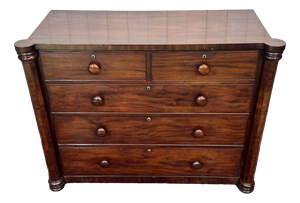 19th Century Victorian Mahogany Chest of Drawers