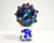 Pino Signoretto Sculpture ‘Eyes on the World’ – a unique piece from the 1970s. Made of clear glass with coloured...