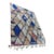 Ivory Multicolor Diamond Wool Moroccan Boujaad Rug For Sale