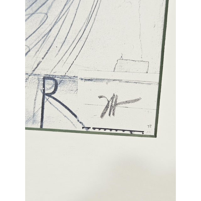 Horst Janssen, Print Flowers for the Binder Because\., 1980, Lithograph For Sale - Image 10 of 17