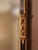 French Provincial Ornate Gold and Black Beveled Wall Mirror With Botanical Crest For Sale - Image 3 of 6