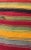 Mid 20th Century Bright & Colorful Vintage Turkish Kilim Rug in Stripes Design With Vivid Colors For Sale In Atlanta - Image 6 of 11
