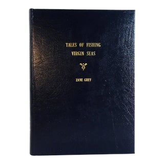 1920s "Tales of Fishing Virgin Seas", First Edition Zane Grey, Rebound For Sale