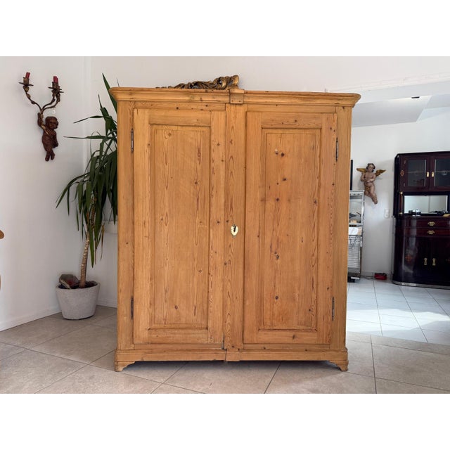 Tyrolean Baroque Farmhouse Wardrobe For Sale - Image 13 of 13