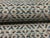 54" wide Romo Mokolo Maize Indigo geometric polypropelene upholstery fabric in teal, grey, and navy blue. Price is per...