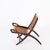 Ninfea Hand-Woven Folding Chair attributed to Gio Ponti for Fratelli Reguitti, Italy, 1950s For Sale - Image 12 of 18