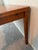 Chestnut Mid 20th Century Ansager Mobler 92” Danish Modern Teak Twin Leaf Extension Dining Table For Sale - Image 8 of 9