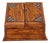 20th Century English Oak Stationary Box With Detailing For Sale