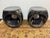 Contemporary Made Goods Duffy Stools, Metallic Charcoal For Sale - Image 3 of 12