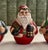 1990s Vintage Scioto Santa Figurines: Uncle Sam, Santa Toymaker, Old World Santa, Set of 3 For Sale - Image 5 of 10