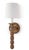 Wood Coastal Living Perennial Sconce, Natural For Sale - Image 7 of 7