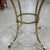 Late 20th Century Glass Top Brass Gueridon For Sale - Image 4 of 8
