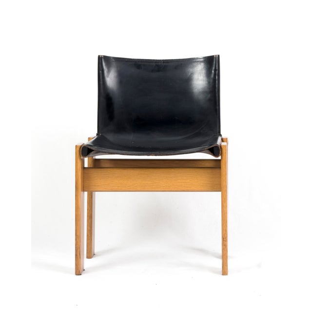1970s Monk Dining Chairs by Afra and Tobia Scarpa for Molteni, 1970s, Set of 4 For Sale - Image 5 of 11