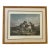 Mid 19th Century Victorian Hand-Colored Engraving "The Boasting Hound" After Sir Edwin Landseer in Burlwood Gallery Frame For Sale