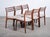 1960s Rosewood Dining Chairs attributed to Vestervig Eriksen for Brdr. Tromborg, Denmark, 1960s, Set of 6 For Sale - Image 5 of 11