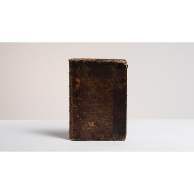 Chocolate Early 20th Century France Chocolate Wood Book For Sale - Image 8 of 15