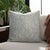 An Intricately Woven Basketweave In Tones Of Juniper, Sea Salt, And White In Sunbrella Solution Dyed Acrylic. Complete...
