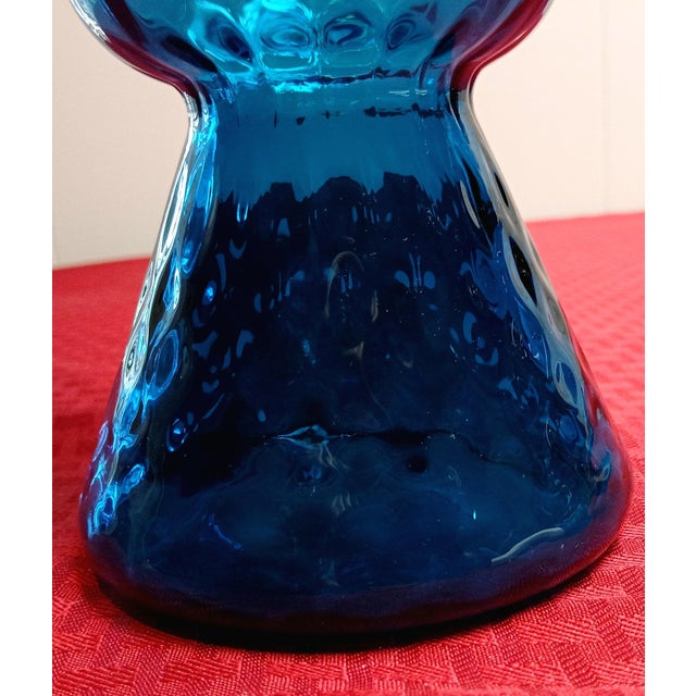 Glass Rare Mid Century Modern Apothecary Jar, From Empoli Italy For Sale - Image 7 of 8