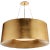 Halo Medium Hanging Shade in Gild Designer: Barbara Barry Fixture Height: 10.5" Canopy: 4.5" Round Mounting: 3 Cables...