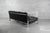 Poltronova Black Leather Stringa 3-Seater Sofa by Gae Aulenti for Poltronova, 1960s For Sale - Image 4 of 13