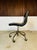 Contemporary Sala Office Swivel Chair in Black Leather by Pascal Mourgue for Ligne Roset, France, 2000s For Sale - Image 3 of 15