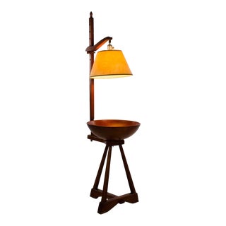 1970's Vintage Arts and Crafts Floor Lamp For Sale