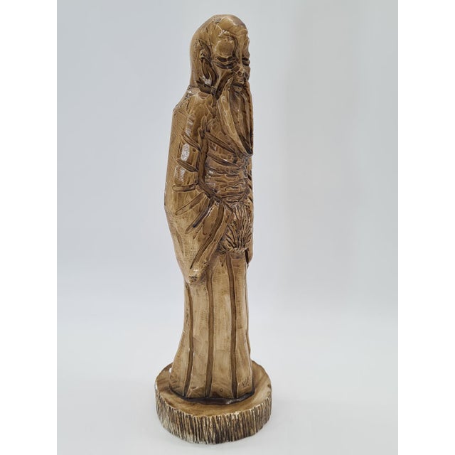 Art Deco Style Sage Figurine by Canto, 1960s For Sale - Image 6 of 9