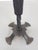 Black Brutalist Cast Iron Candleholder, Germany, 1960s For Sale - Image 8 of 9