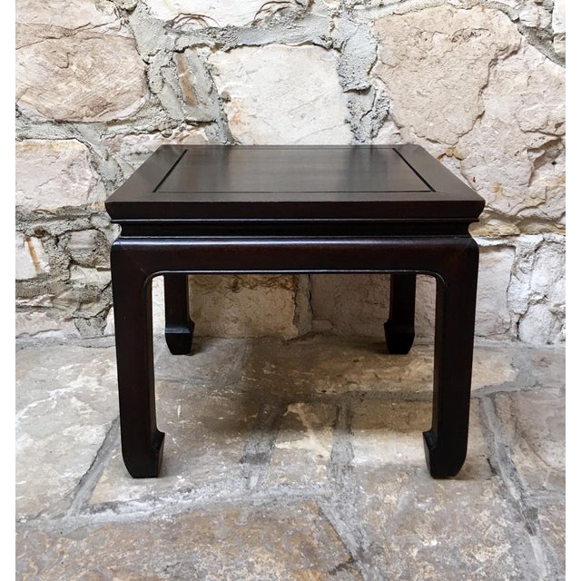 Wood 1950’s Ming Style Rosewood Table For Sale - Image 7 of 7