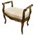 Louis Philippe French Painted Boudoir Window Seat, 1870s For Sale - Image 9 of 9