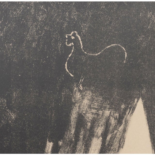 Marc Chagall Marc Chagall "La Chevre Dans La Nuit" Lithograph For Sale - Image 4 of 8