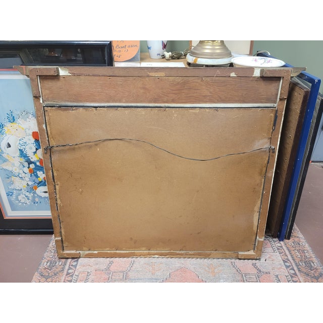 1900 - 1909 Early 1900s Diminutive Rococo Gold Gilt Mantel Mirror For Sale - Image 5 of 8