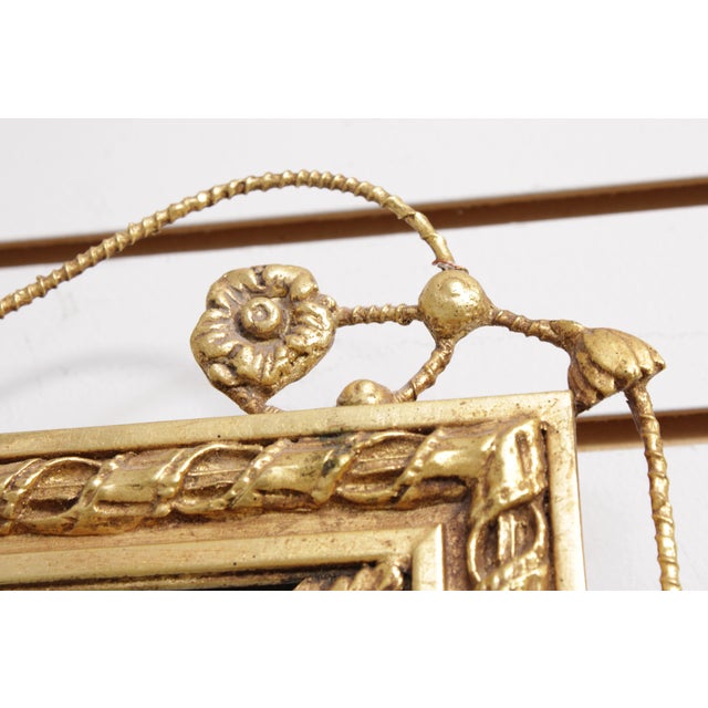 Glass Friedman Brothers Gilt Gold Horizontal Wall Mirror For Sale - Image 7 of 17