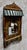 Glass Antique Kashmiri Indian Painted Wall Mirror, 1890 For Sale - Image 7 of 11